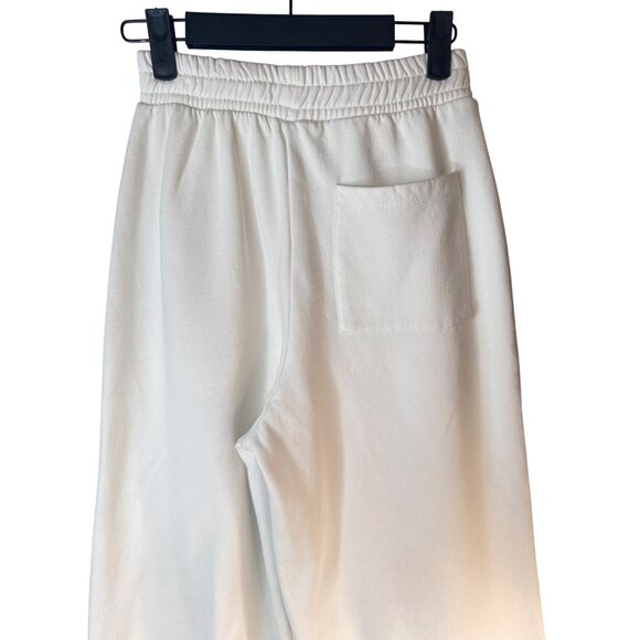 2/$30 ZARA Soft White Small Wide Leg Lounge Pants with Elastic Waist & Pockets - Picture 9 of 10